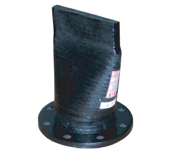 Flanged Series Rubber Duckbill Check Valve - Series CPF