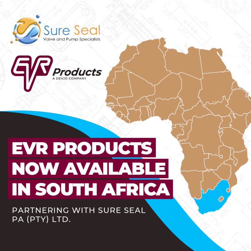 EVR Products now available in South Africa